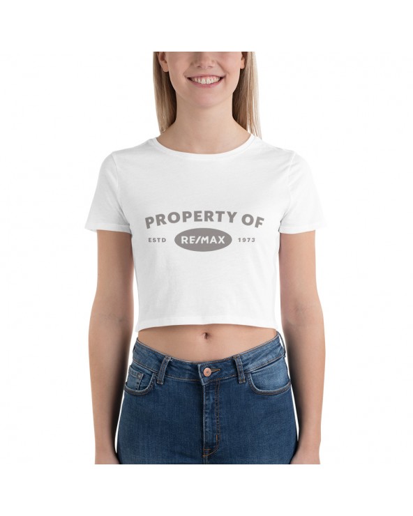 Property Of RE/MAX Women’s Crop Tee