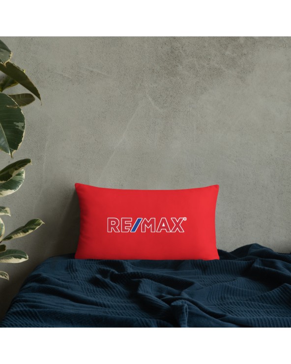 RE/MAX Basic Pillow Red