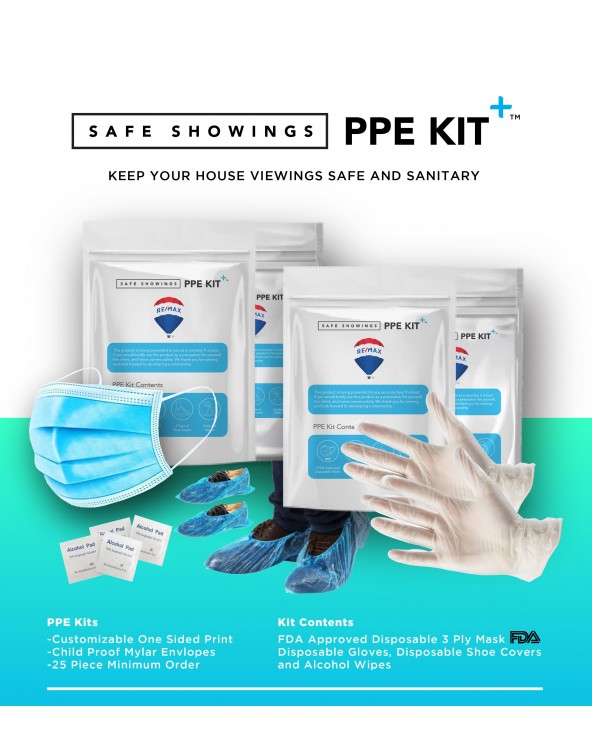 RE/MAX Balloon Safe Showings PPE Kit - Double Kit