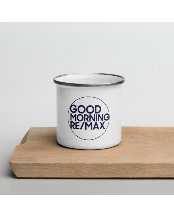 Good Morning RE/MAX Enamel Mug