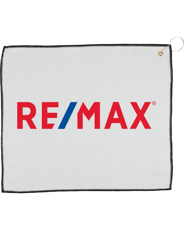 RE/MAX 15"x18" Waffle Golf Towel with Grommet