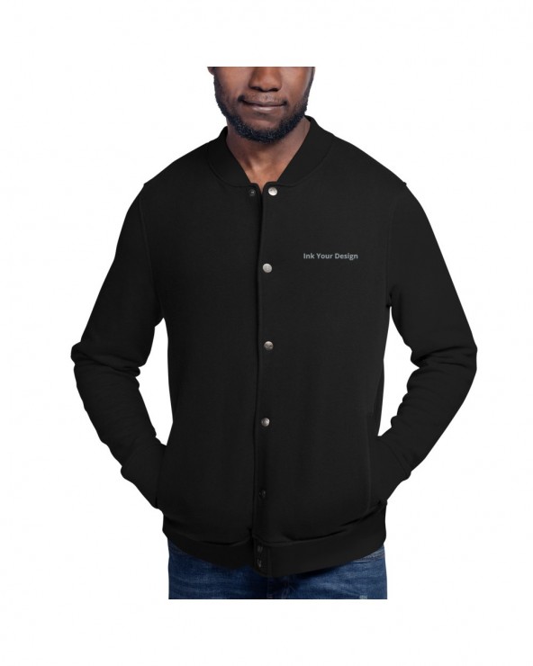 MENS Embroidered Champion Bomber Jacket
