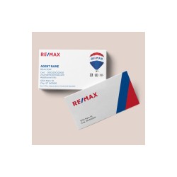 RE/MAX SPECIAL FINISH BUSINESS CARD 2.0" X 3.5" BC7