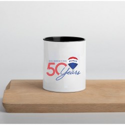 RE/MAX Ceramic Mug with Color Inside - 50 Years