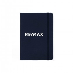 RPET Eco Journal with Recycled Kraft Paper - Navy Blue