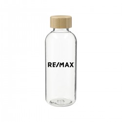 Sona 22oz RPET Reusable Bottle w/ FSC® 100% Bamboo Lid