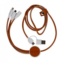 TerraTone™ 3-In-1 Eco-Friendly Charging Cable