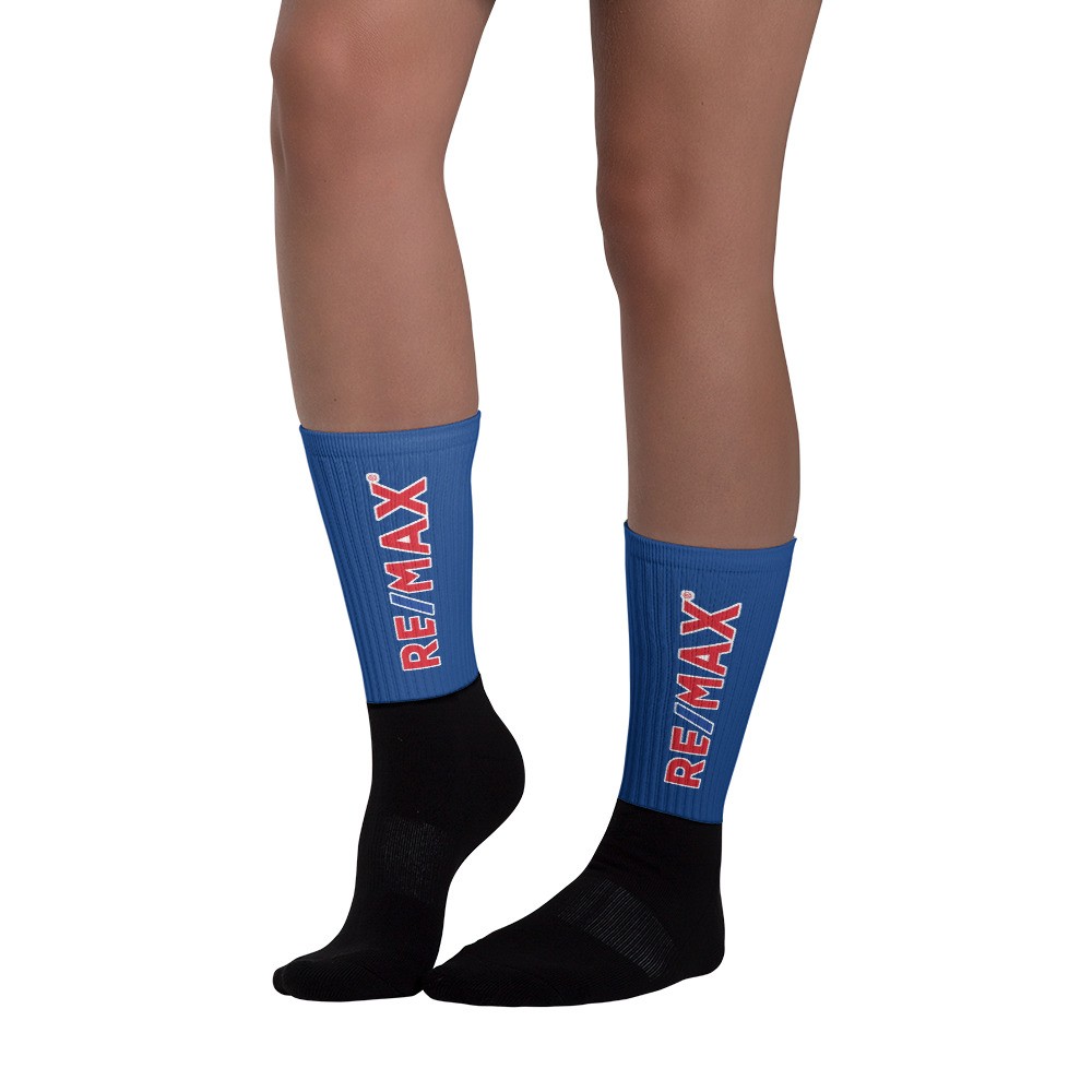 RE/MAX Socks Blue