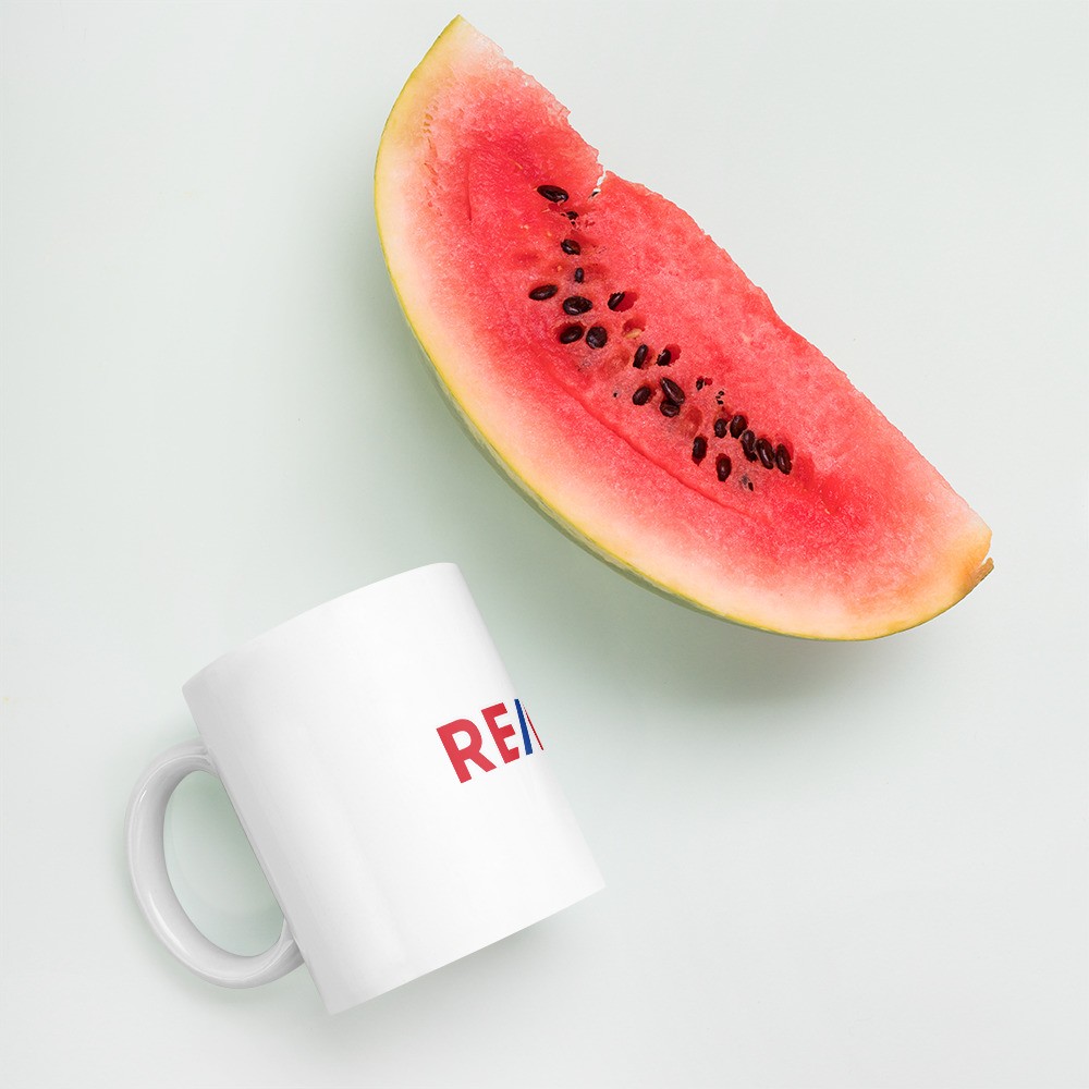 RE/MAX White Glossy Mug - Image 4