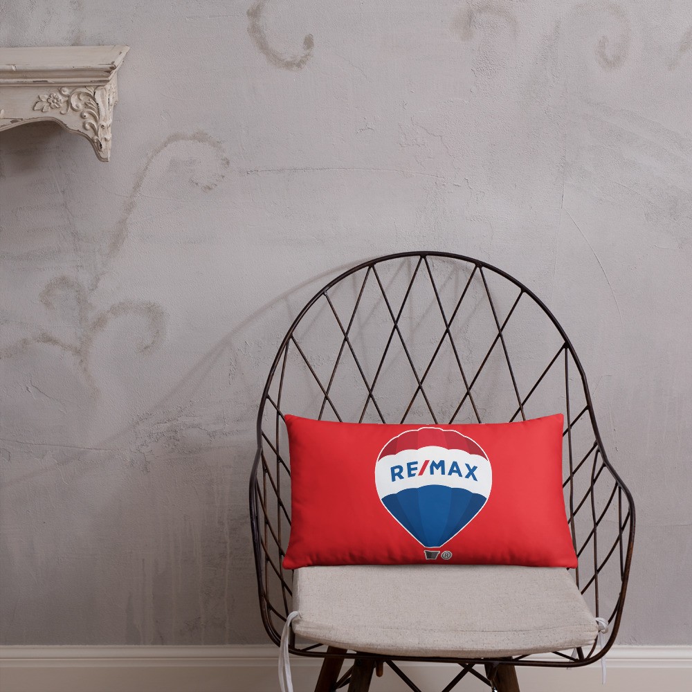 RE/MAX Basic Pillow Balloon Red - Image 8