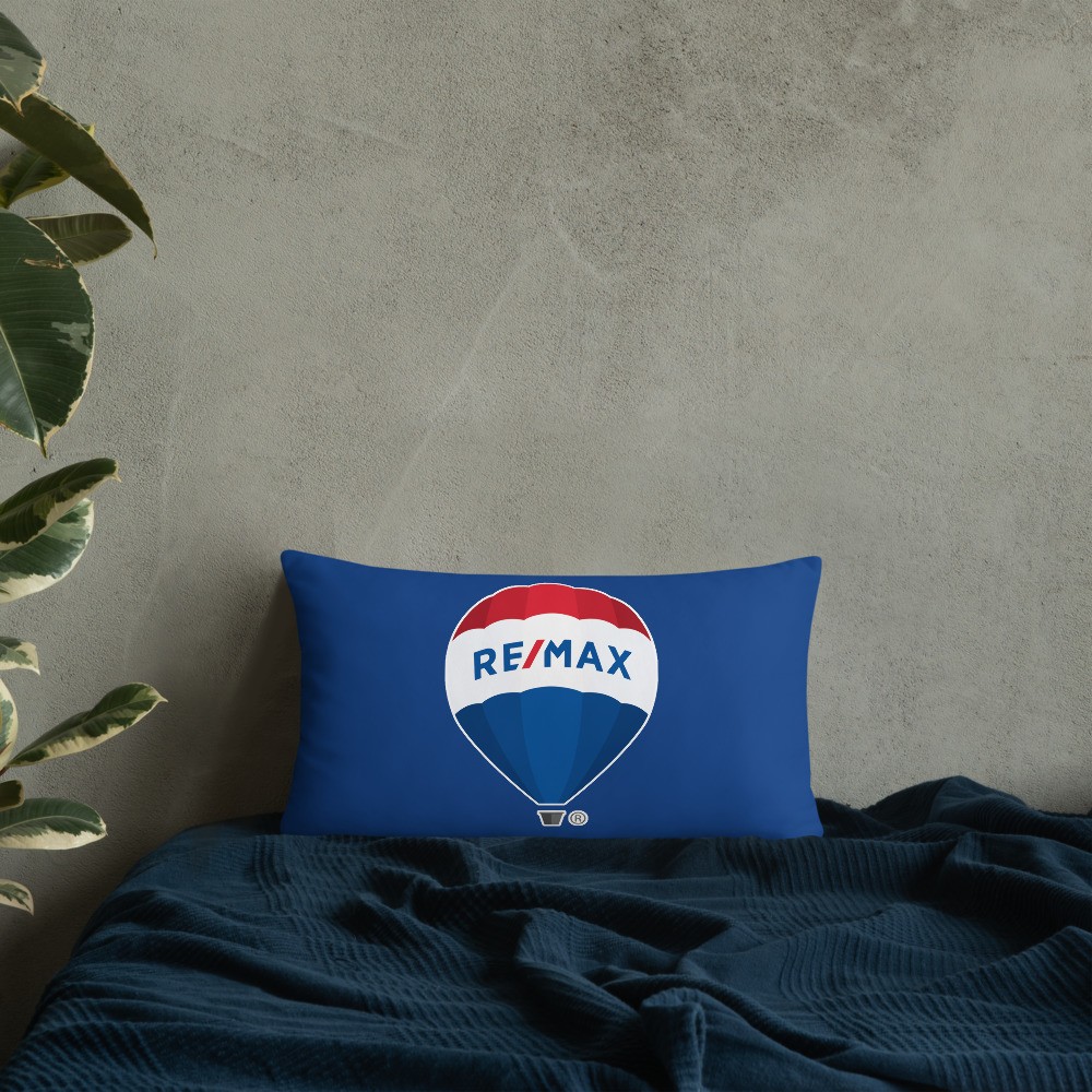 RE/MAX Basic Pillow Balloon Blue