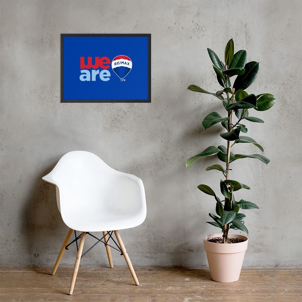 RE/MAX Framed poster Blue - Image 28