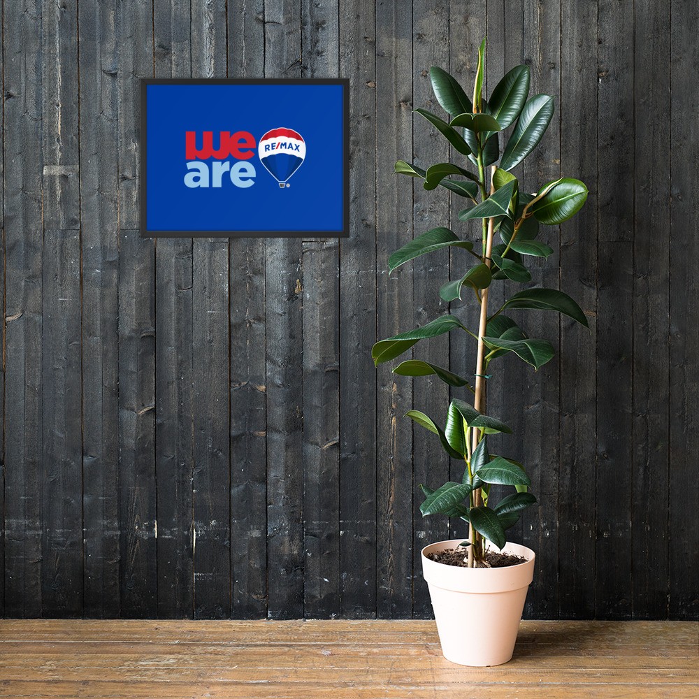 RE/MAX Framed poster Blue - Image 30