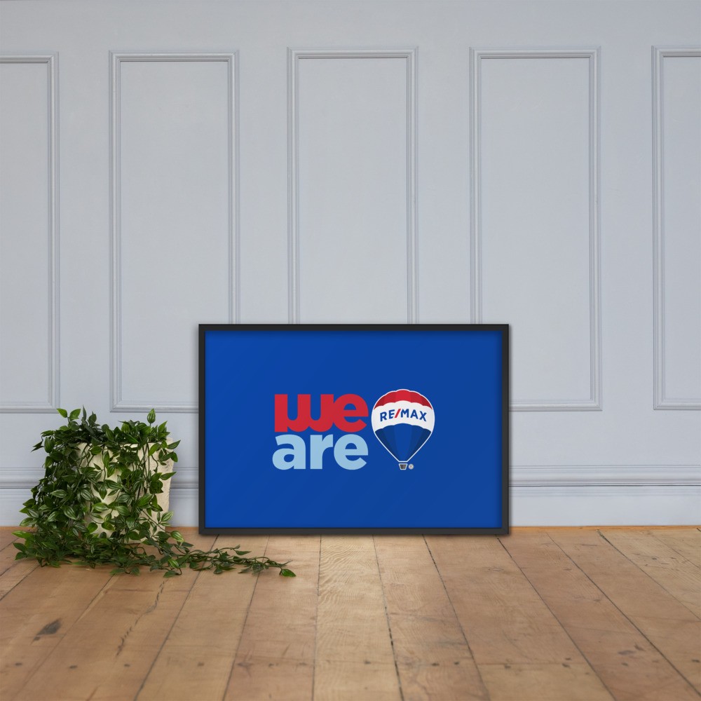 RE/MAX Framed poster Blue - Image 32