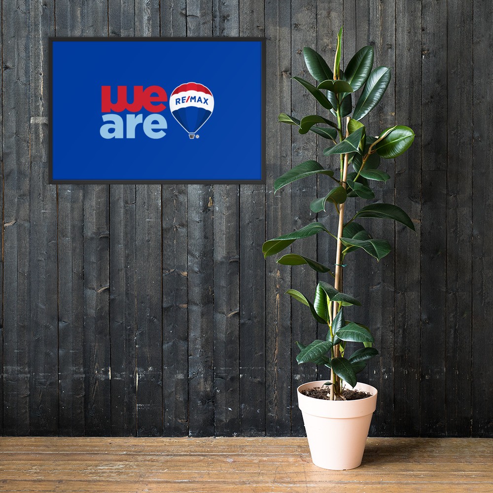 RE/MAX Framed poster Blue - Image 33