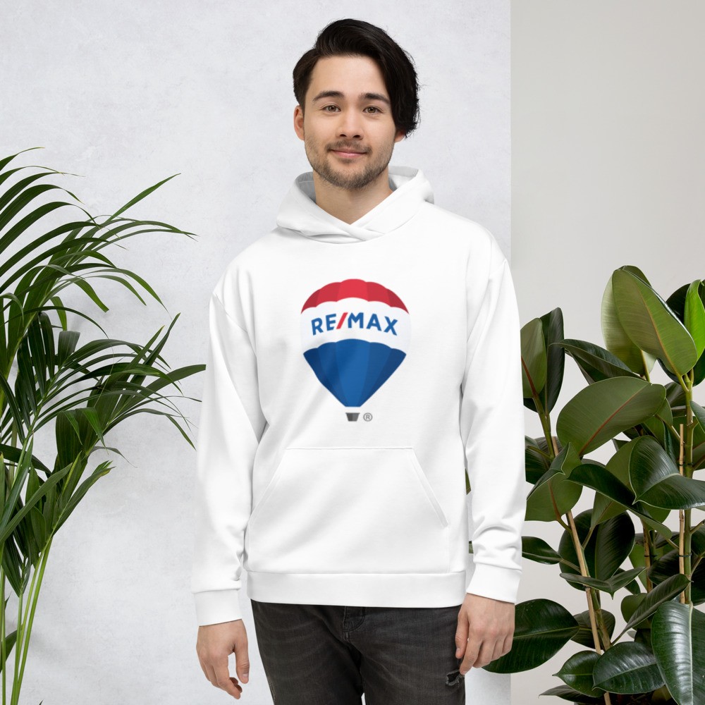 RE/MAX Sustainable All-Over Print Unisex Hoodie