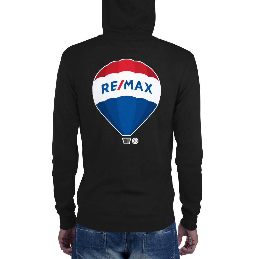 RE/MAX Unisex Lightweight Zip Hoodie - Image 6
