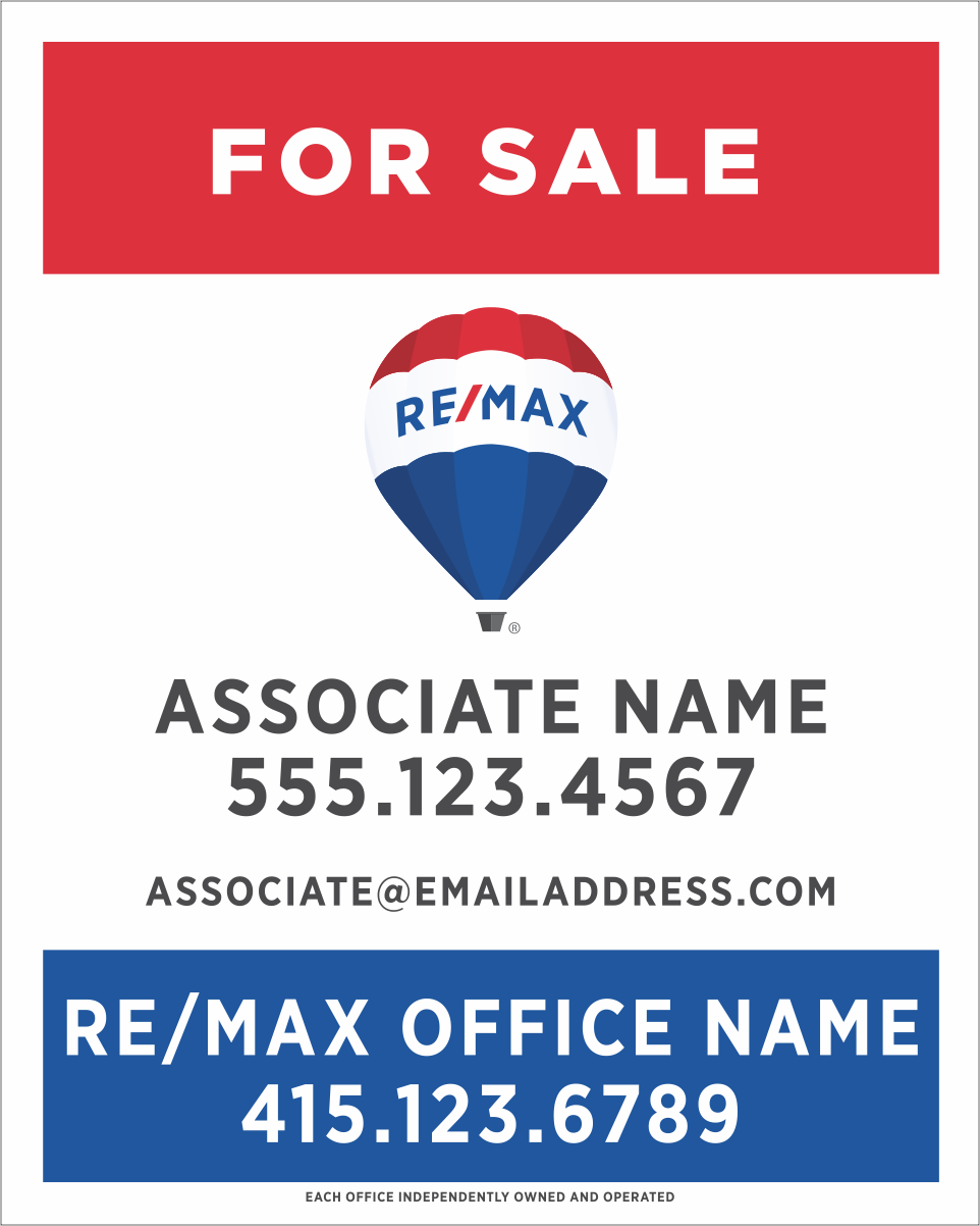 24x30 Vertical Property sign