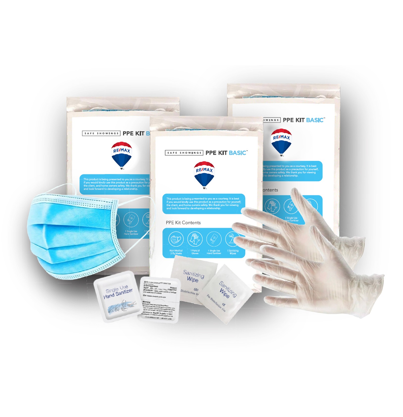 Safe Showing PPE Kits Basic