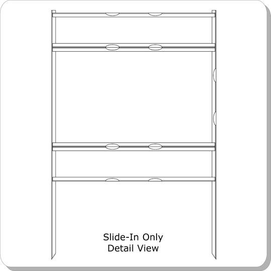 18 x 30 Sign Frame 2R Gray 540x
