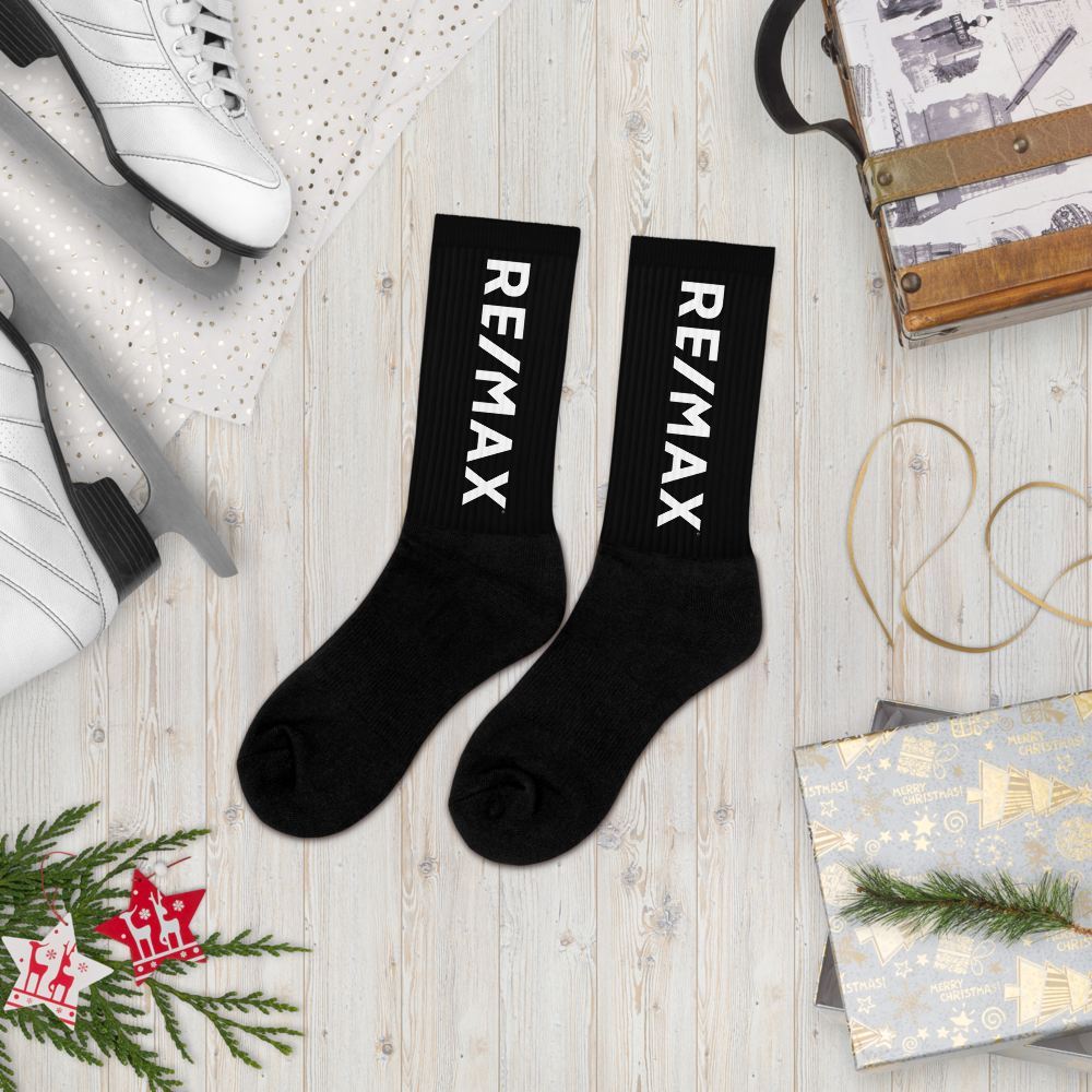 RE/MAX Socks Black - Image 2