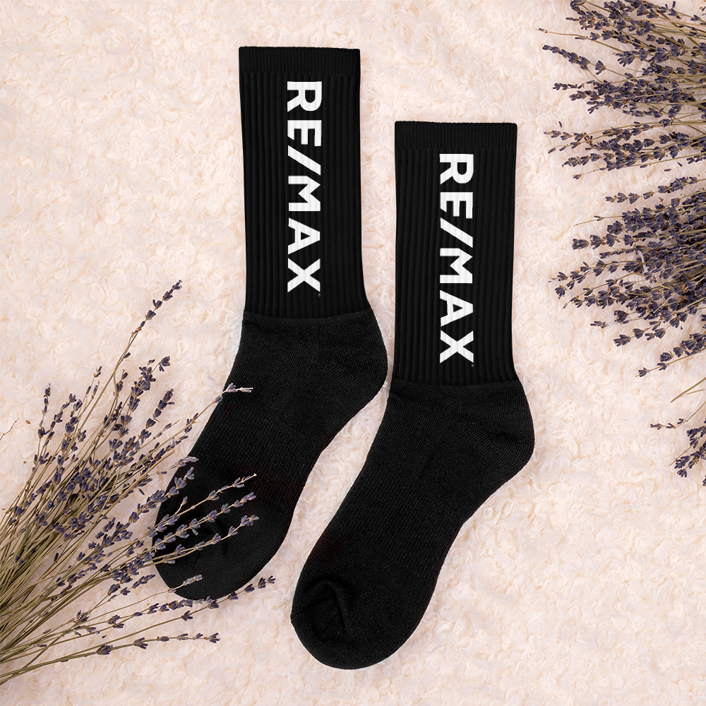 RE/MAX Socks Black - Image 3