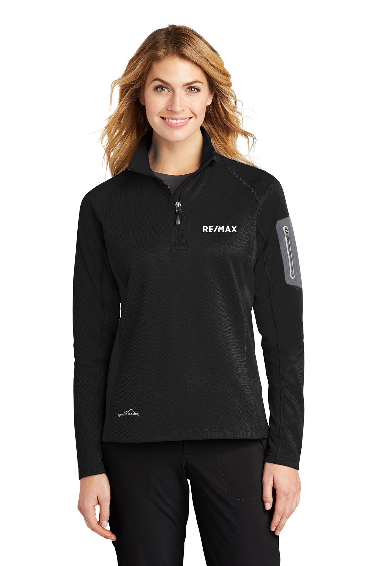 RE/MAX Eddie Bauer® Ladies 1/2-Zip Performance Fleece