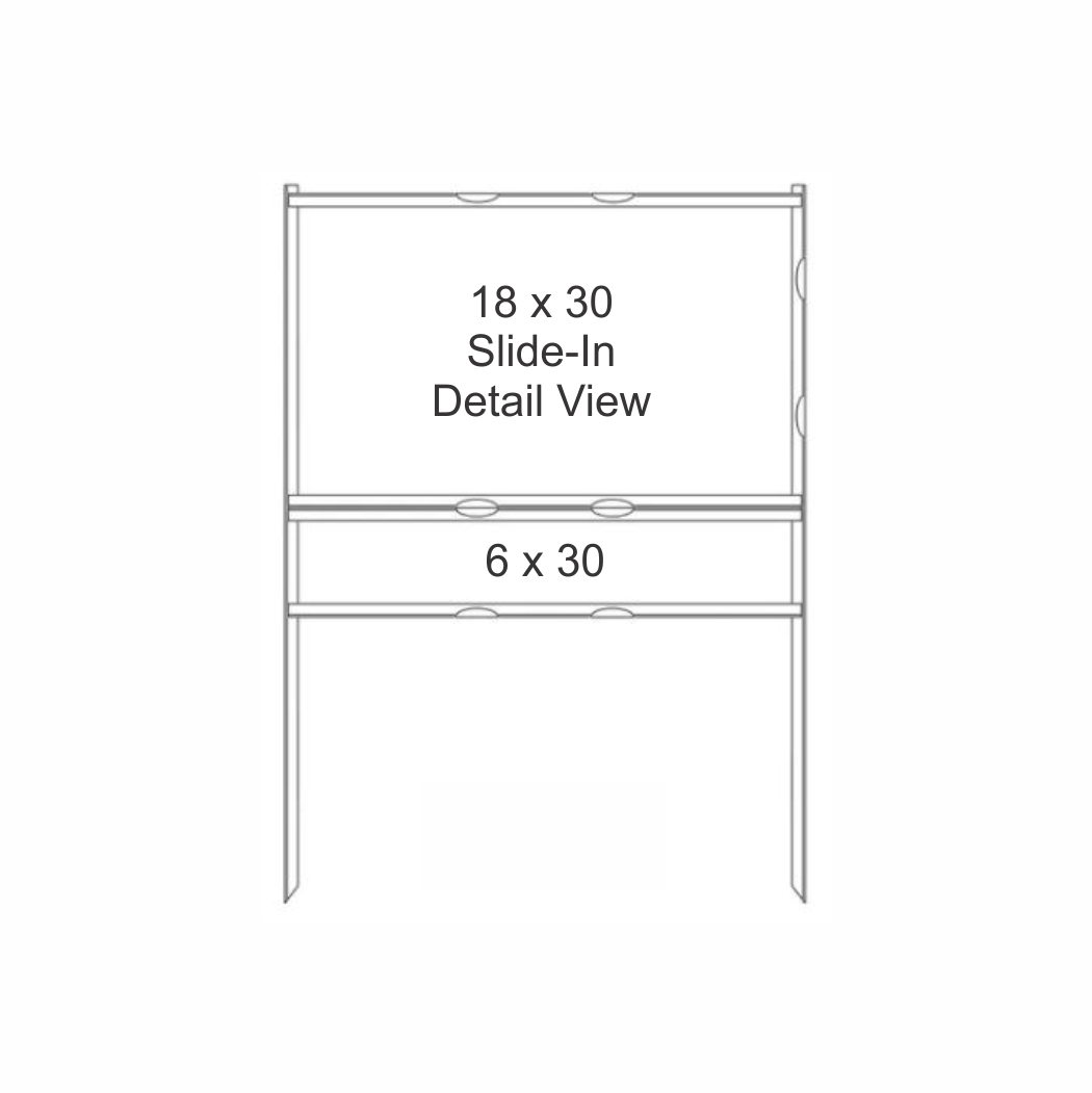 18 X 30 Sign Frame 1R 540x (Black)