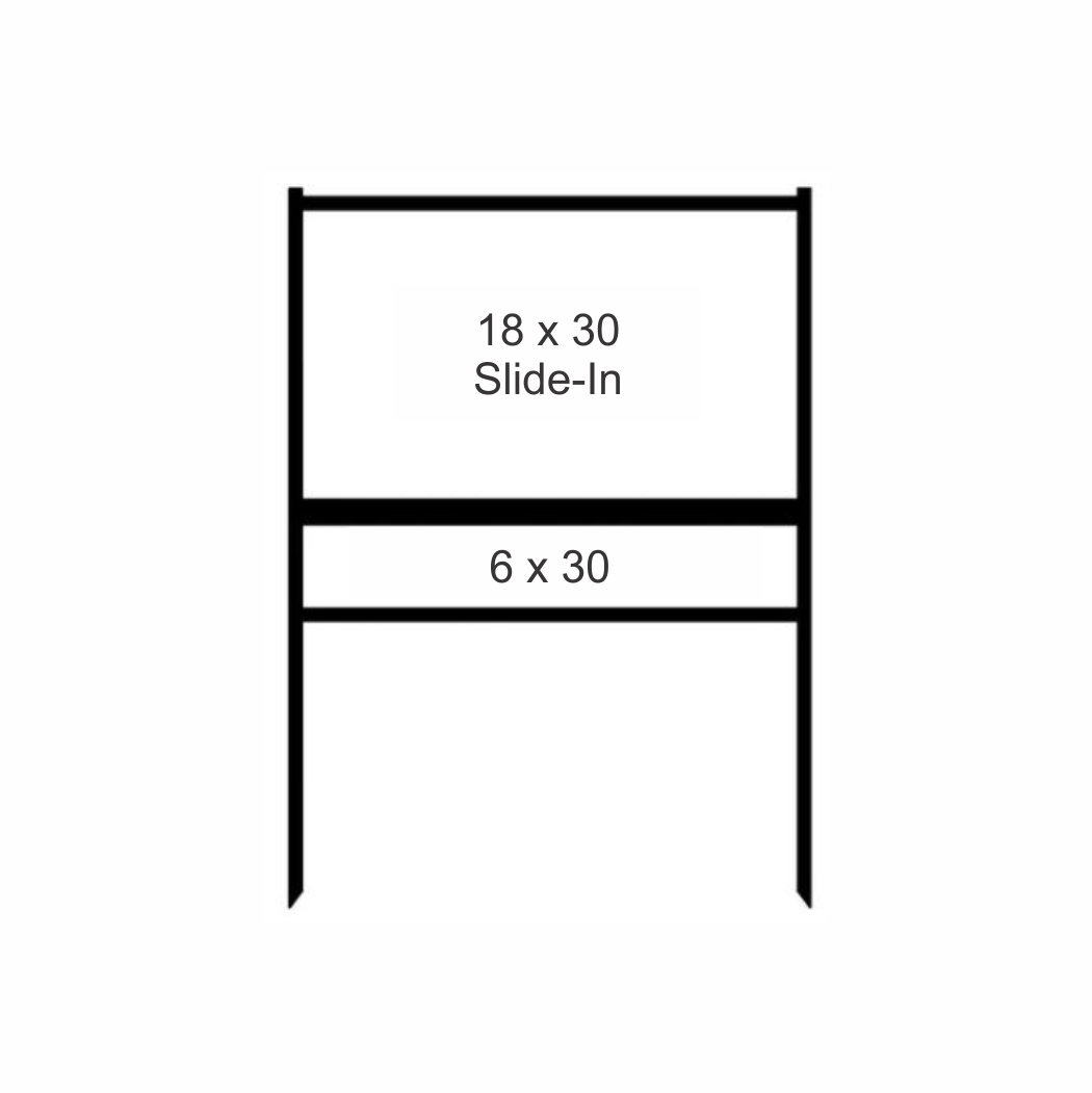 18 X 30 Sign Frame 1R 540x (Black) - Image 2