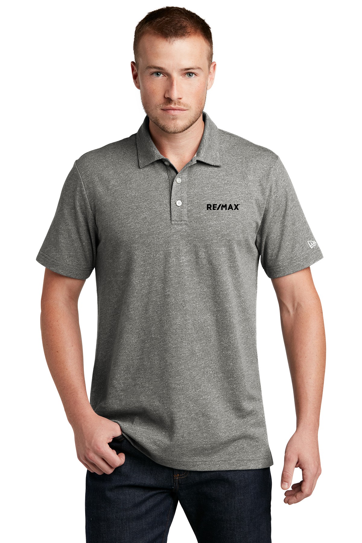 RE/MAX New Era Slub Twist Polo - Image 3