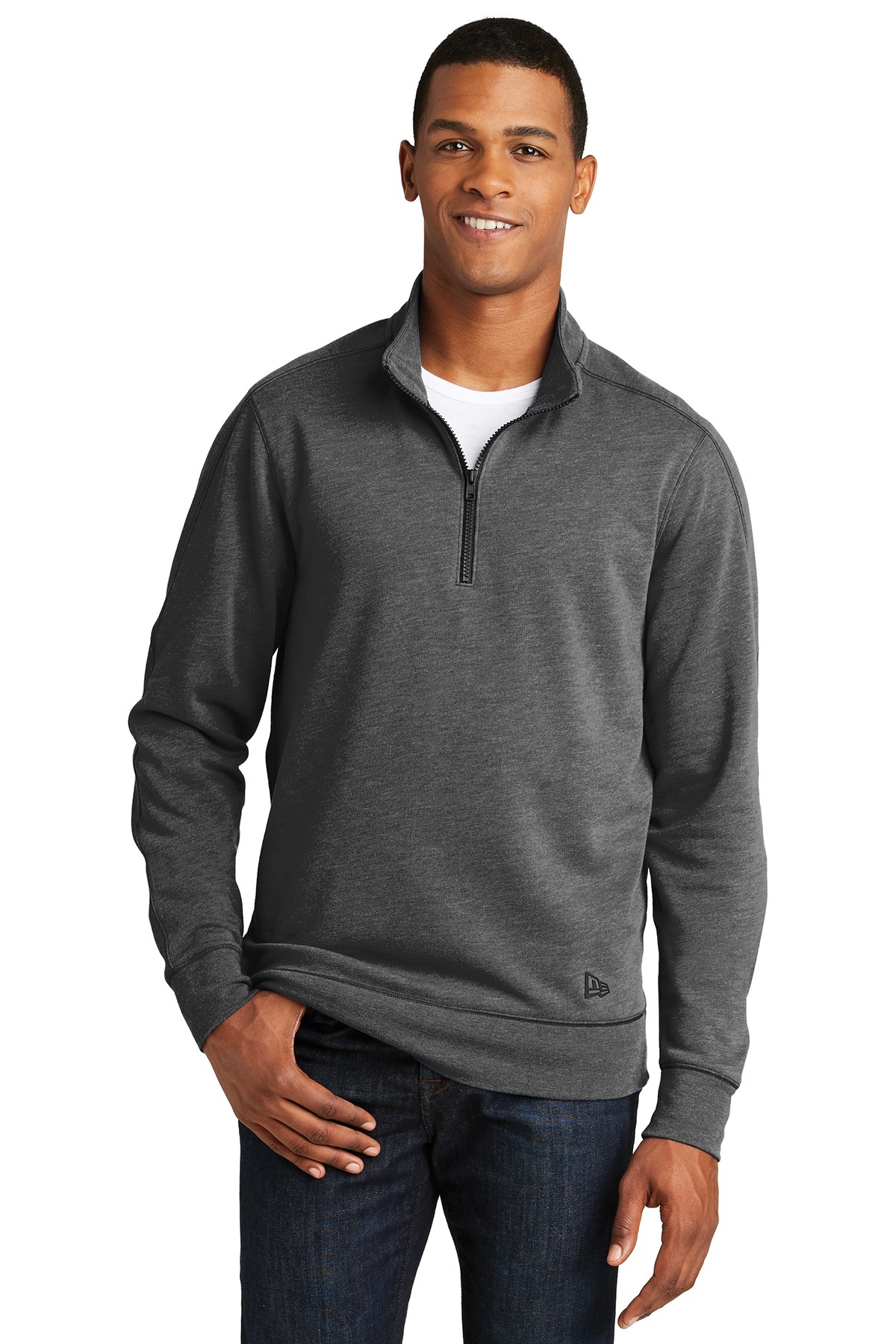 RE/MAX New Era Tri-Blend Fleece 1/4-Zip Pullover - Image 5