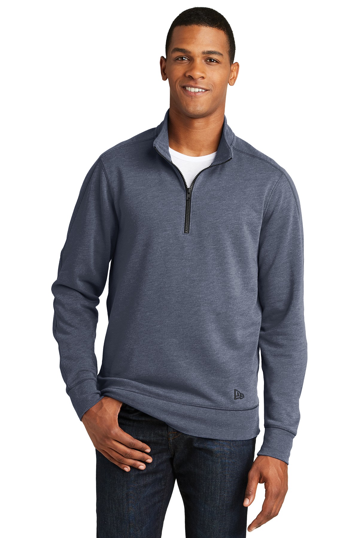 RE/MAX New Era Tri-Blend Fleece 1/4-Zip Pullover - Image 7