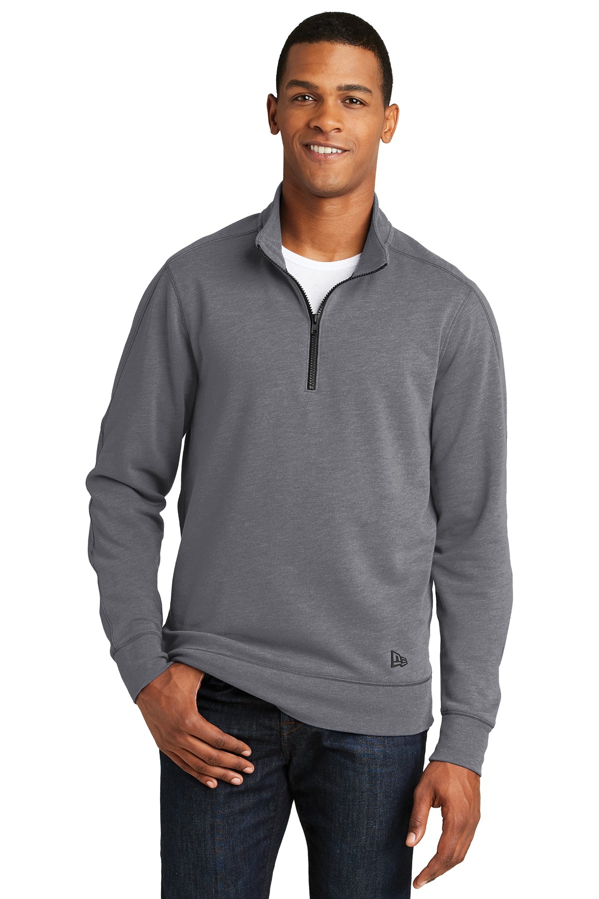 RE/MAX New Era Tri-Blend Fleece 1/4-Zip Pullover - Image 8