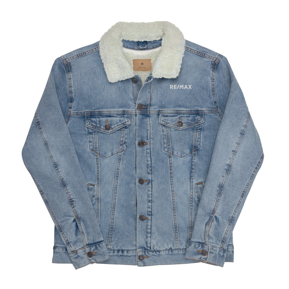 Unisex Sherpa Denim Jacket | Threadfast Apparel 372J