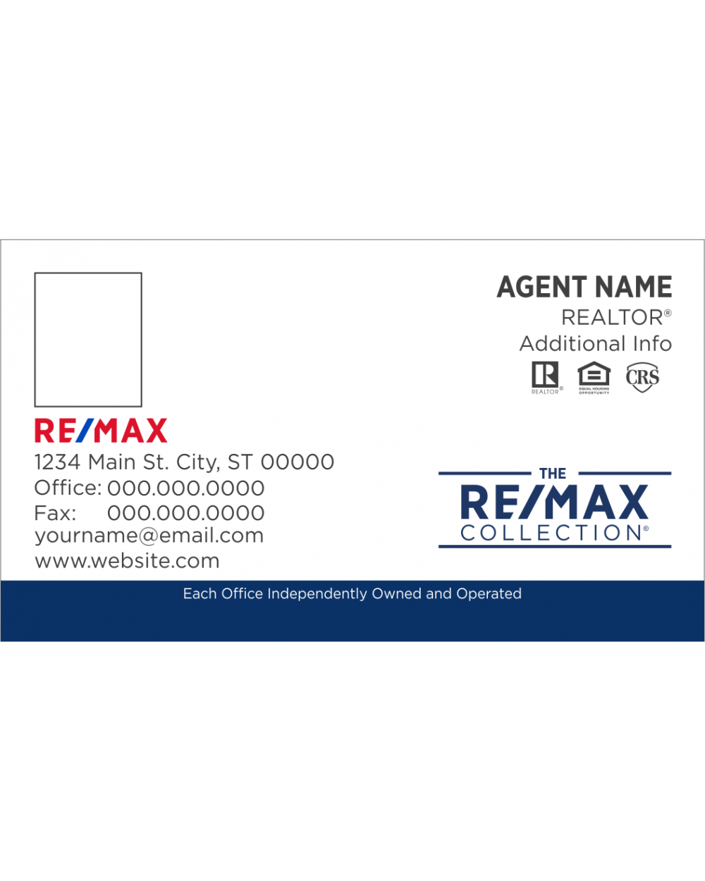 RE/MAX DELUXE BUSINESS CARD BC2 - Image 2