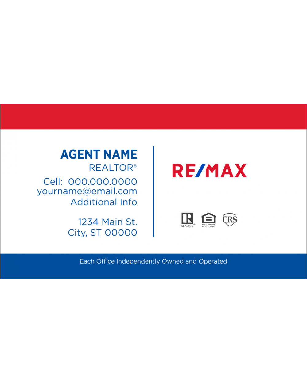 RE/MAX DELUXE BUSINESS CARD BC3 - Image 2