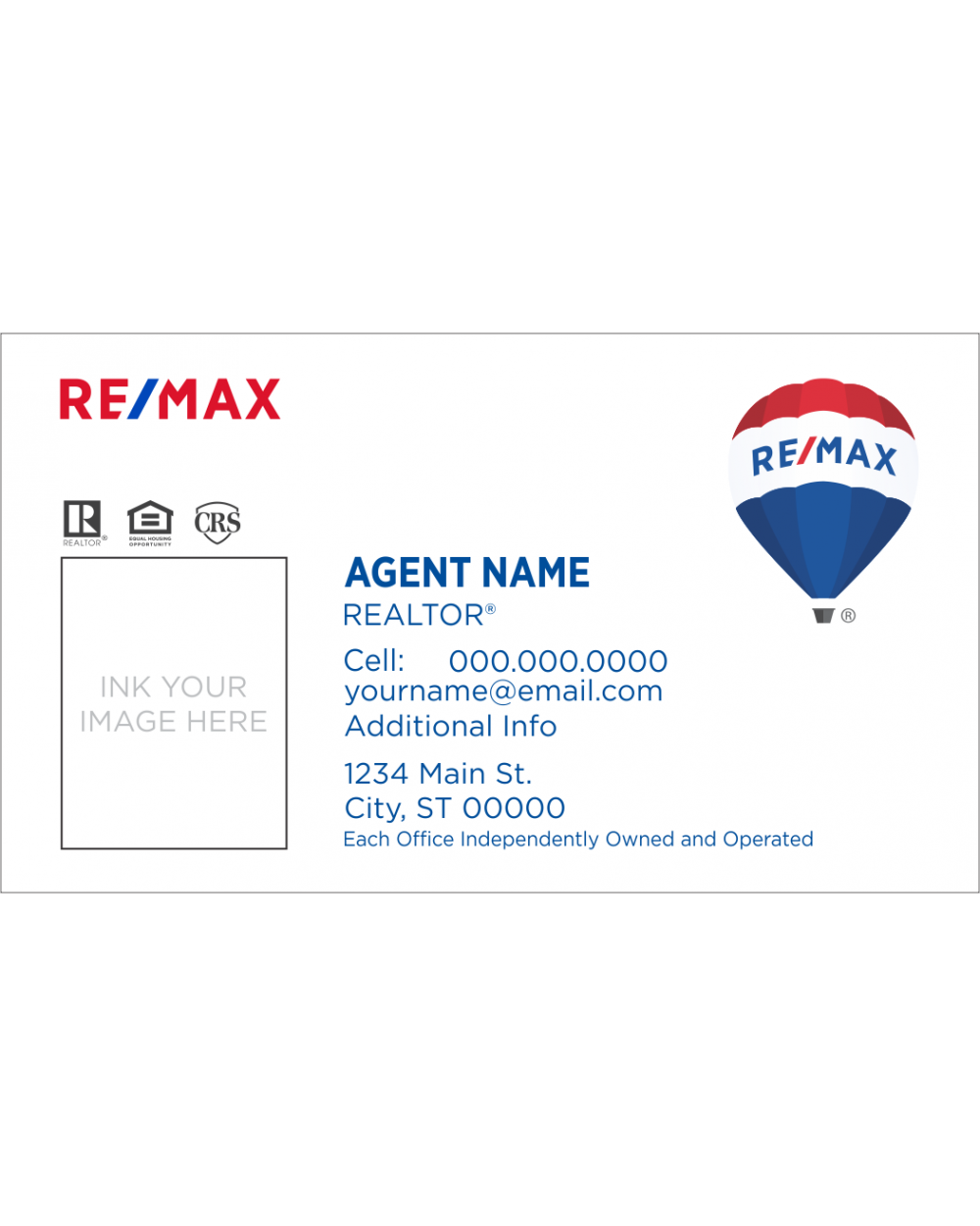 RE/MAX DELUXE BUSINESS CARD BC4 - Image 2