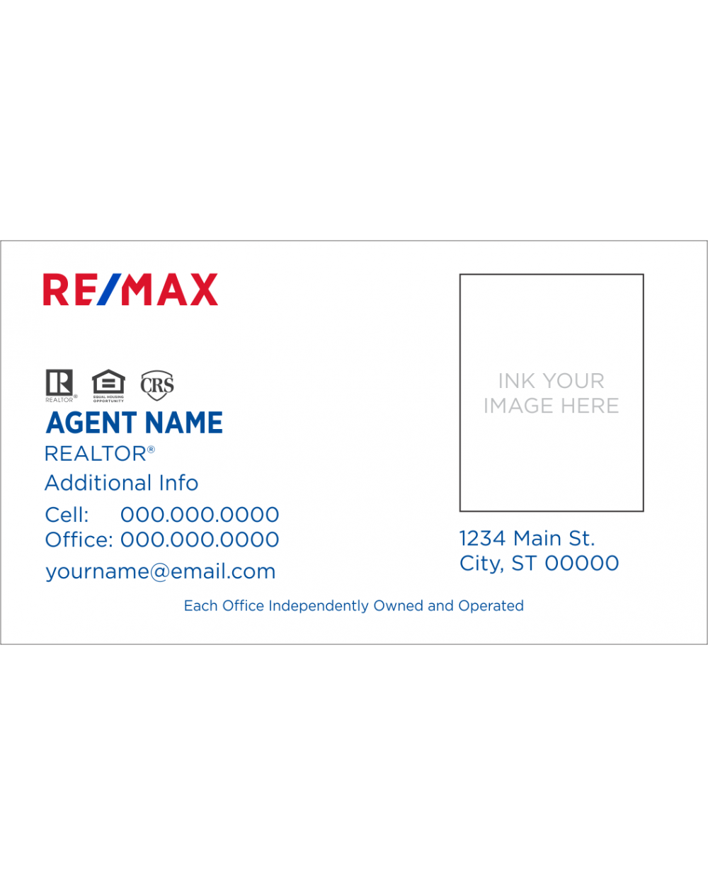 RE/MAX DELUXE BUSINESS CARD BC6 - Image 3