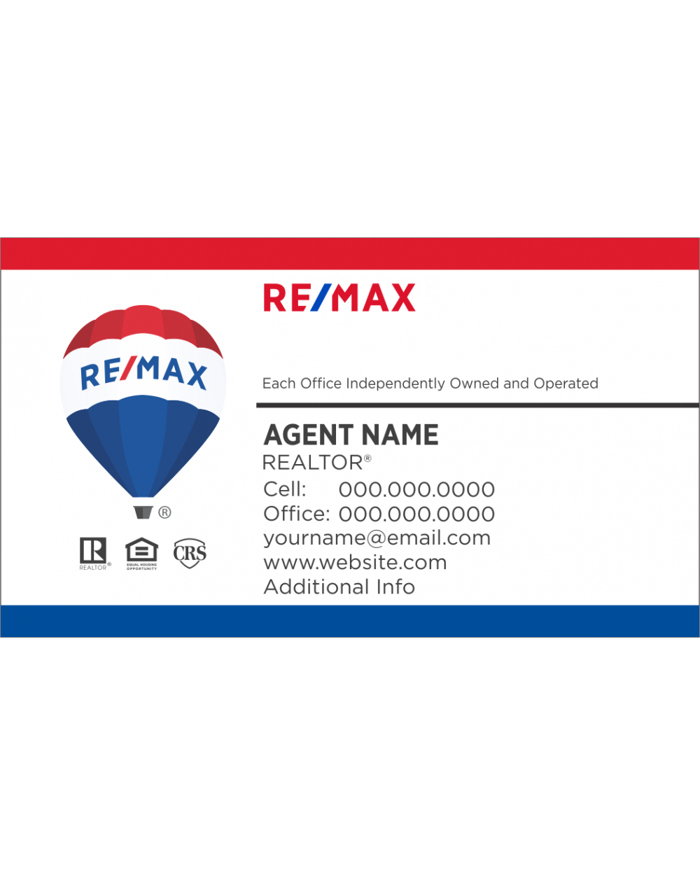 RE/MAX DELUXE BUSINESS CARD BC9 - Image 2