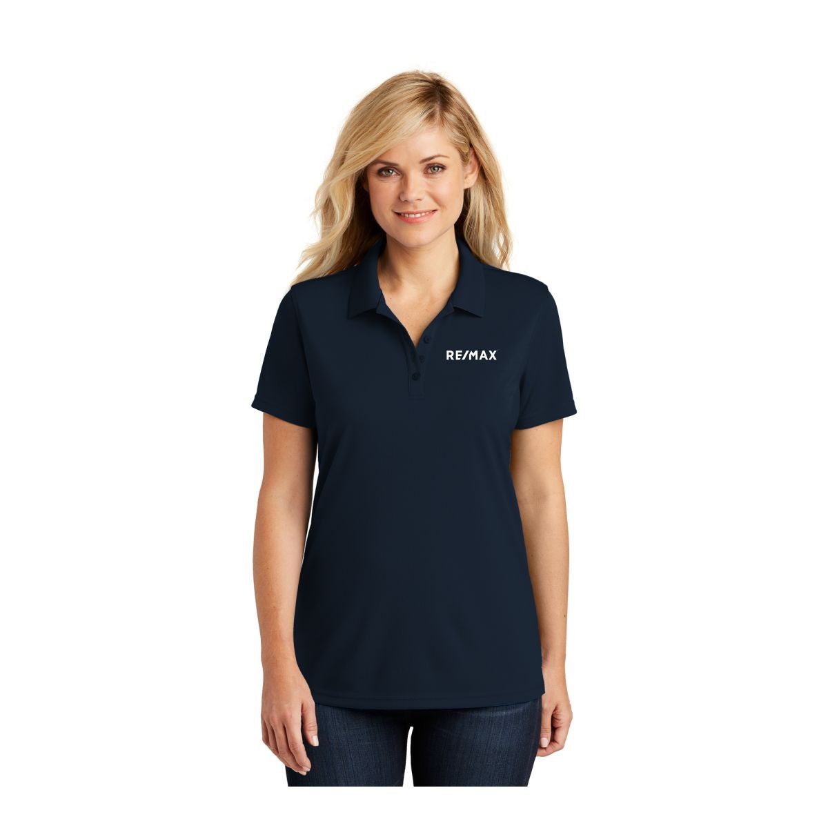 Port Authority Ladies Dry Zone UV Micro-Mesh Polo - Image 3