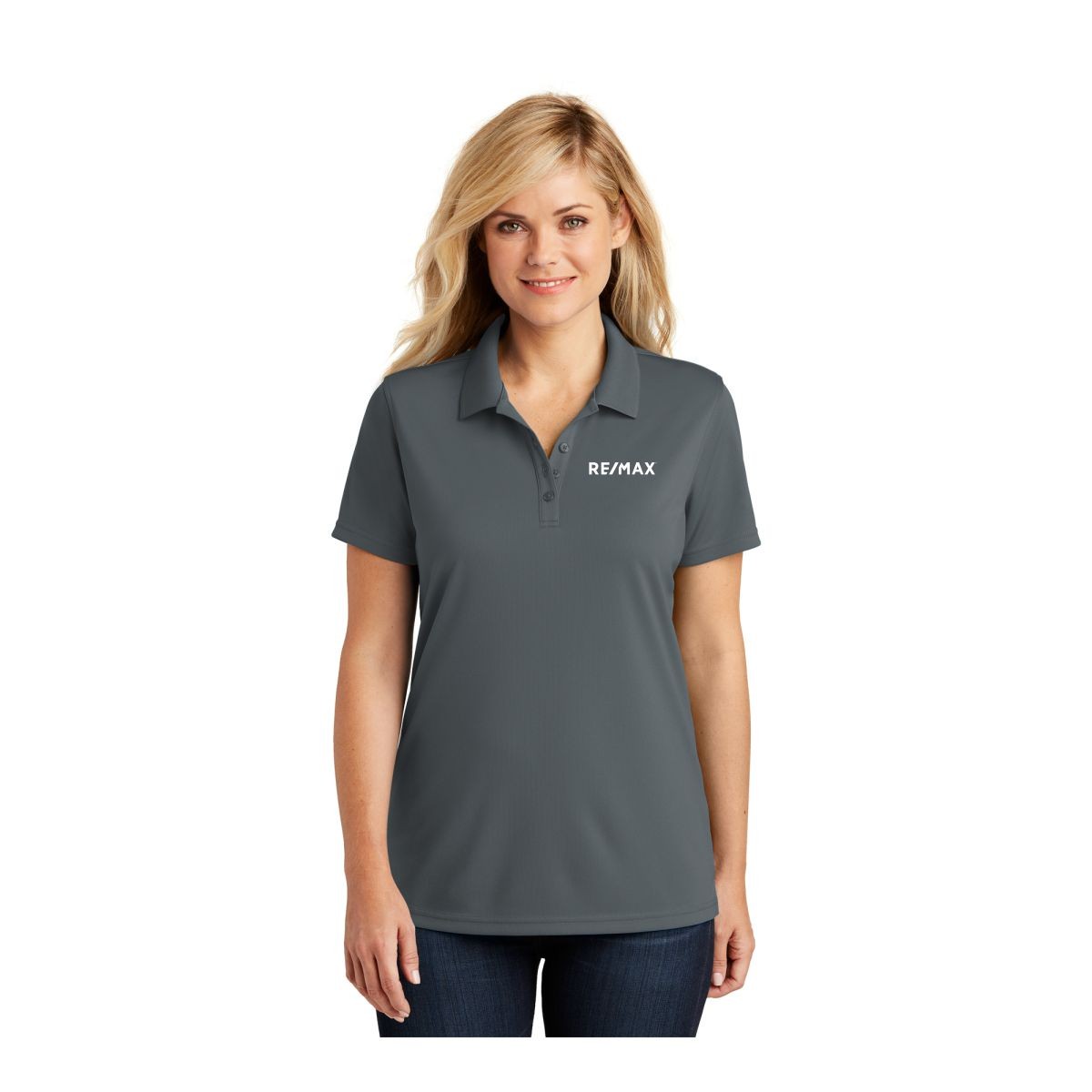 Port Authority Ladies Dry Zone UV Micro-Mesh Polo - Image 4
