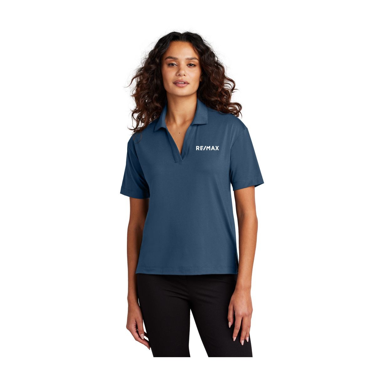 Mercer+Mettle Women’s Stretch Jersey Polo - Image 2