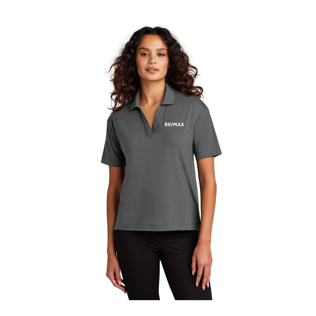 Mercer+Mettle Women’s Stretch Jersey Polo - Image 3