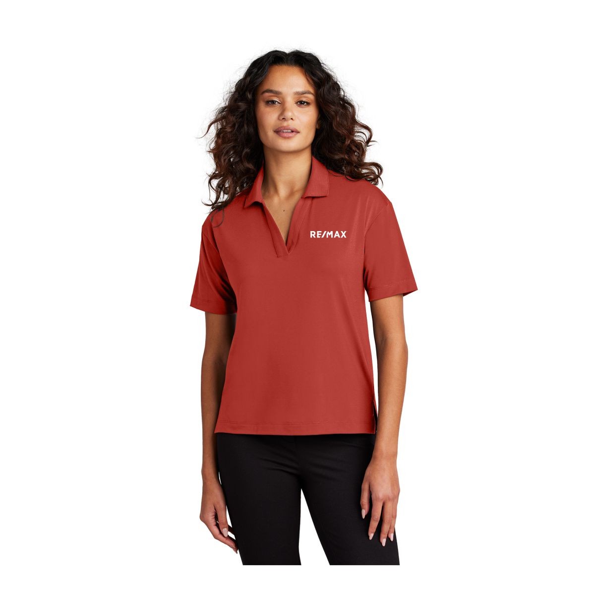Mercer+Mettle Women’s Stretch Jersey Polo - Image 4