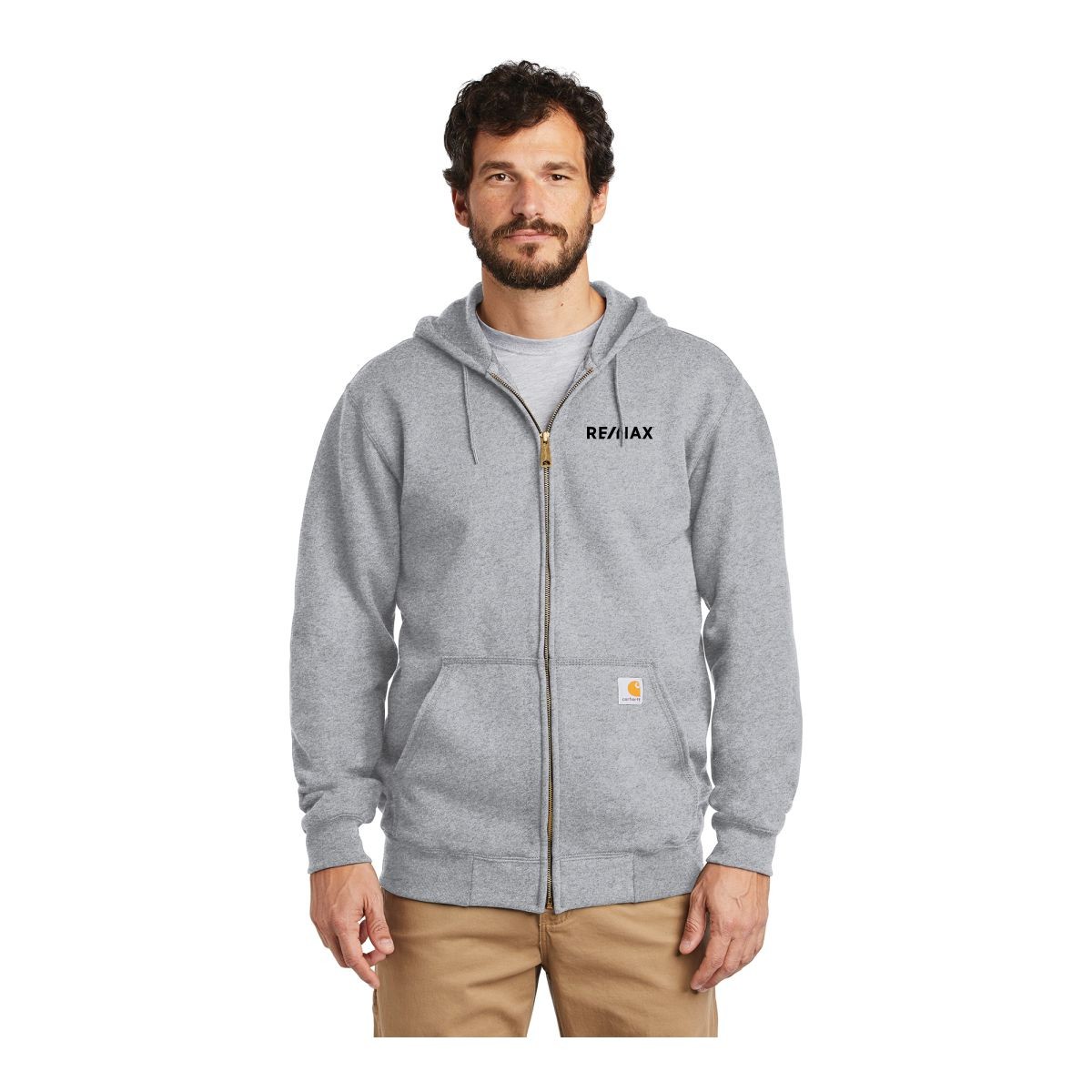 Carhartt Midweight Hooded Zip-Front Sweatshirt