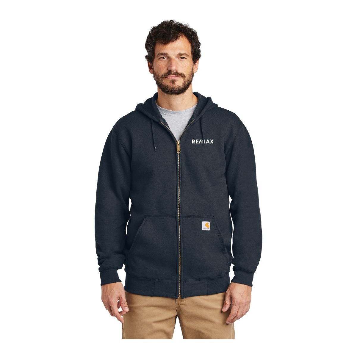 Carhartt Midweight Hooded Zip-Front Sweatshirt - Image 3
