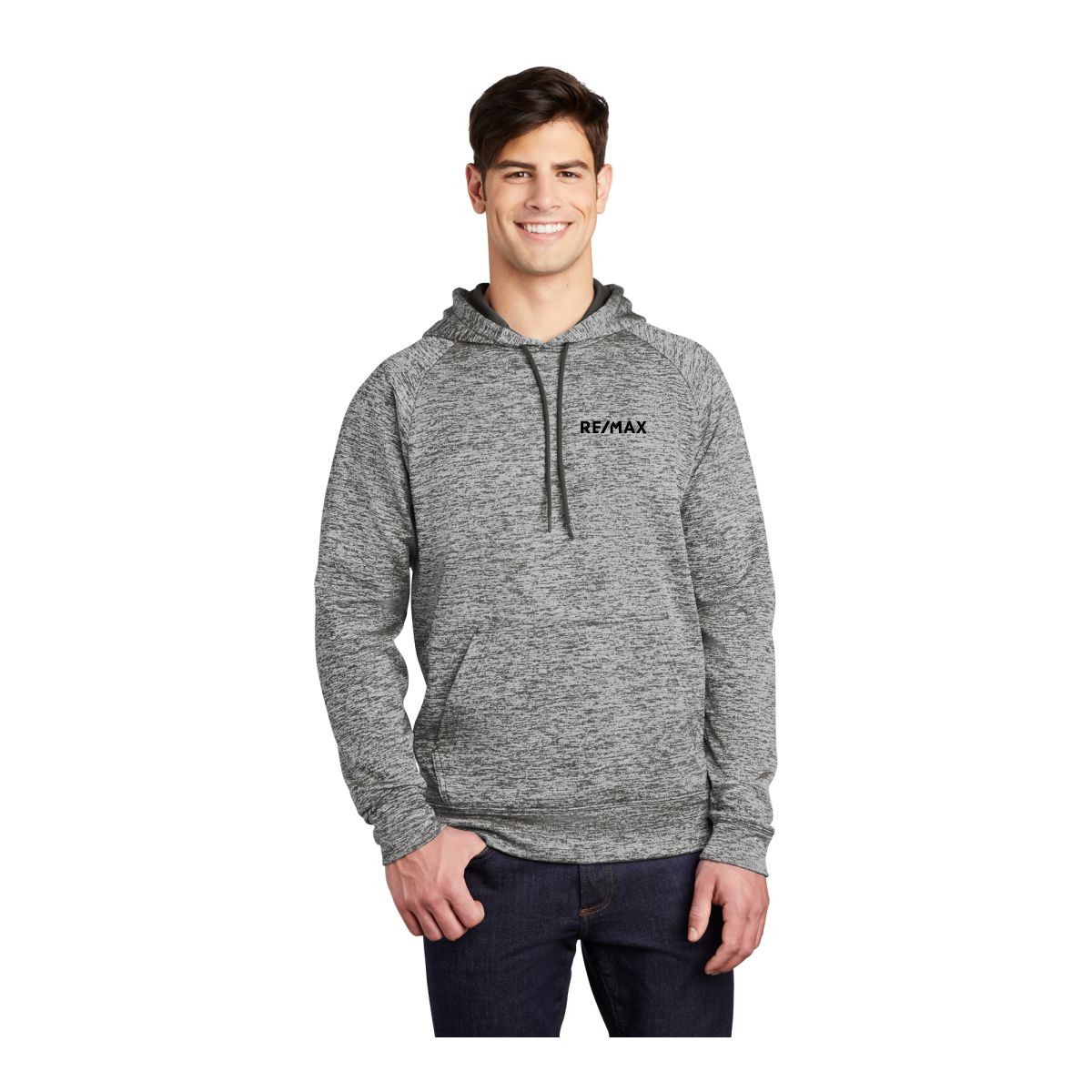 Sport-Tek PosiCharge Electric Heather Fleece Hooded Pullover