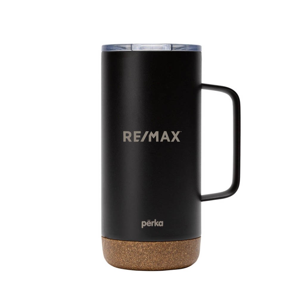 Perka® Kerstin 16 oz. 304 Double Wall Stainless Steel Mug - Image 3