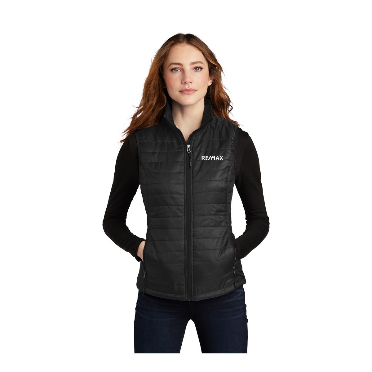 Port Authority® Ladies Packable Puffy Vest - Image 2