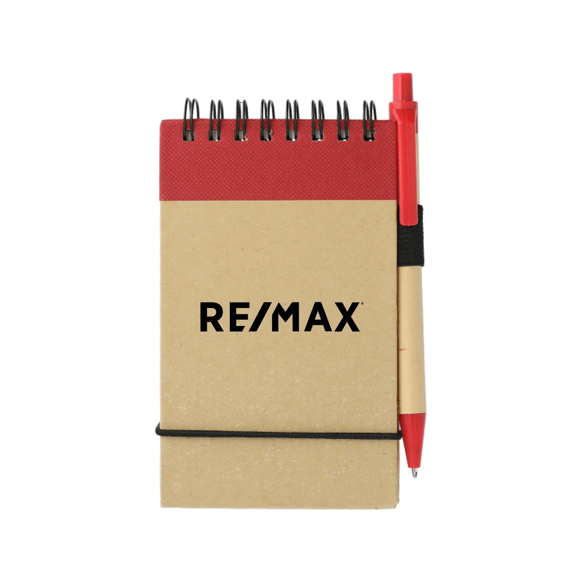 5" x 4" FSC® Mix Recycled Jotter with Pen - Image 3